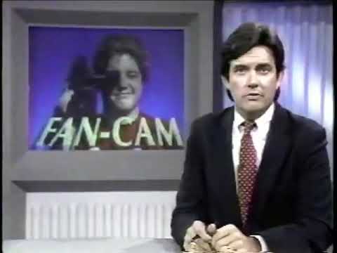 1990 Sprint Cars @ Eldora - Jacobs Flips Over Fence