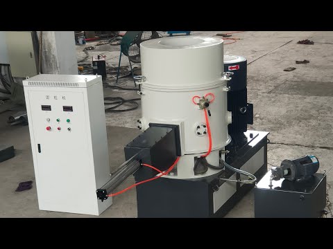 Proefdraaien van de PP/PE-foliecompactormachine