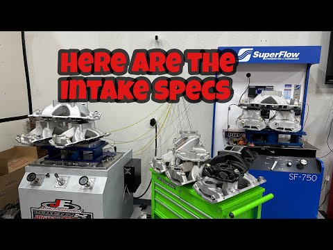 SBC Intake Manifolds I'm Using On The Test Engine