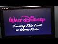 Closing To 101 Dalmatians 1992 VHS Version 3