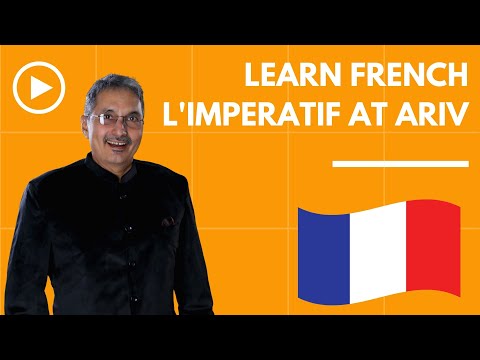 Learn French - L'imperatif | Form imperatives in French | Class 8,9,10