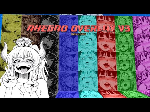 Insane Ahegao Overlay Dominates Minecraft UHC - Runny EPIC Texture Pack!