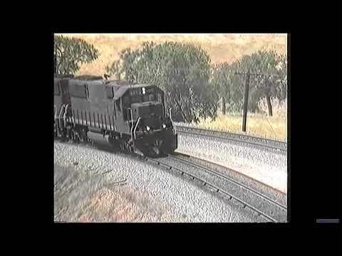 Classic Railroad Series 1130 - 23 years ago on the Tehachapis Part 1 of 2.