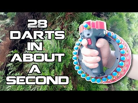 ROOM CLEARING 'NERF' BLASTER! D-Dart Tempest Blaster Mod Guide | Walcom S7