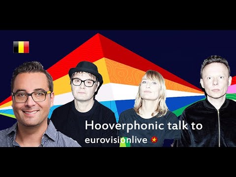 🇧🇪 Interview with Hooverphonic from Belgium (@ Eurovision in Rotterdam 2021)