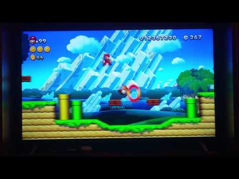 New Super Mario Bros. U - 1-1 100% in 0:58 (WR)