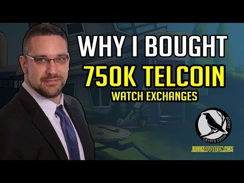 Why I bought 750,000 Telcoin