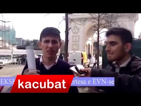 EKSKLUZIVE Digjet ndertesa e EVN-se ne qender te Shkupi (KACUBAT TV)