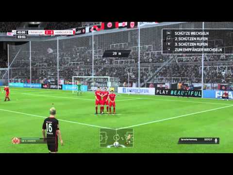 Direkter Freistoß schnell