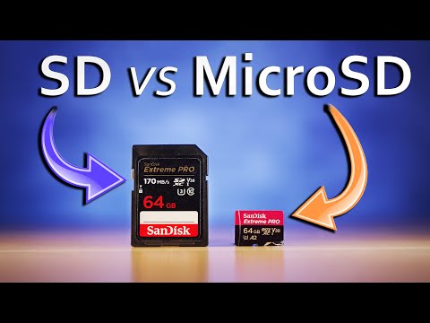 Using Micro SD in your camera instead of SD?