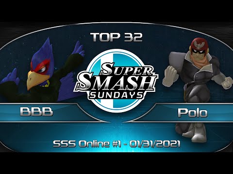 Super Smash Sundays Online #1 Bobby Big Ballz (Falco) vs. Polo (Falcon) - SSBM Singles Top 32