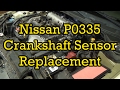 Nissan P0335 Crankshaft Position Sensor Replacement 2003 Altima 2 5 2002 2006 Similar