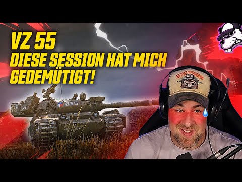 VZ.55 - This session humiliated me! [World of Tanks - Gameplay - German]
