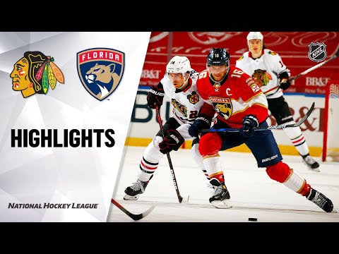 Blackhawks @ Panthers 01/19/21 | NHL Highlights