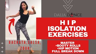 HIP Isolation Exercises | Master BOOTY rolls & HIP movement 🔥