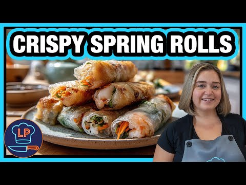 Homemade Crispy Spring Rolls | Golden, Crunchy, Low Carb & Easy to Make