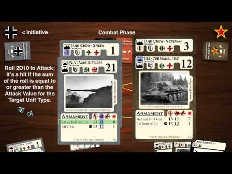 Spearpoint 1943 Eastern Front - Gameplay - Example Turn