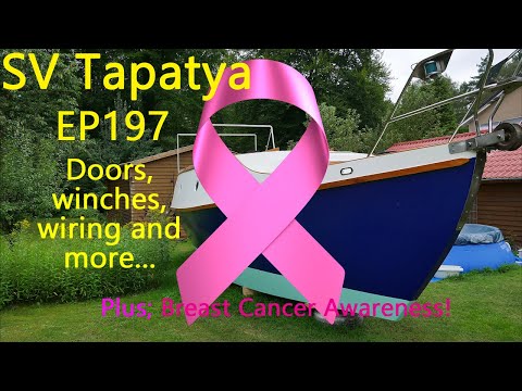 Doors, winches, wiring, and more... - SV Tapatya EP197
