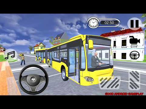 Offroad Metro Bus Game: Bus Simulator - YELLOW Long Bus Unlocked Android GamePlay FHD