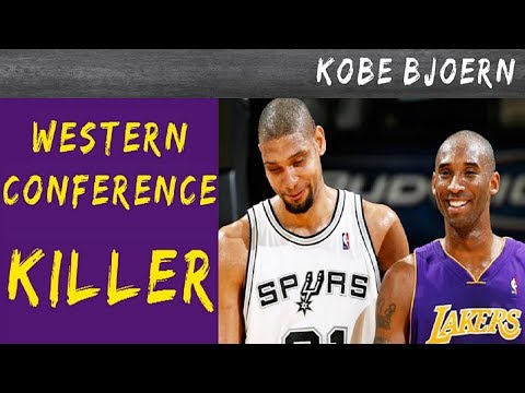 Wie Kobe und Duncan 16 Jahre den Westen dominierten!! - Kobe Bjoern
