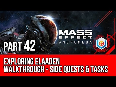 MASS EFFECT ANDROMEDA Walkthrough Gameplay Part 42 - Exploring Elaaden - Bonus Vault (Mass Effect 4)