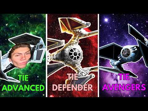 ALL 44 TIE FIGHTER Variants EXPLAINED In Detail