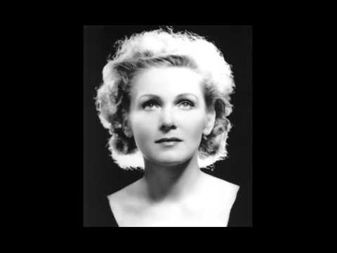 Elisabeth Schwarzkopf - Aus Liebe will mein Heiland sterben - Bach 432 Hz