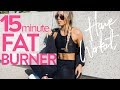 15min FAT BURNER WORKOUT Full Body At Home HIIT Workout