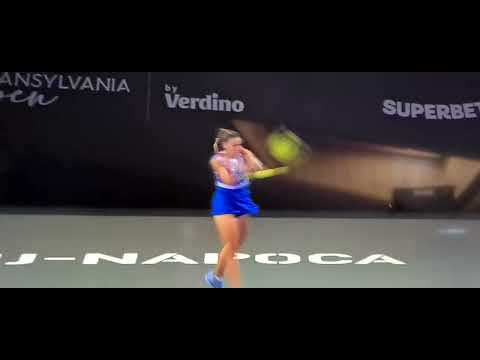 Parrizas Díaz vs Galfi. 1 set. Transylvania Open 2022