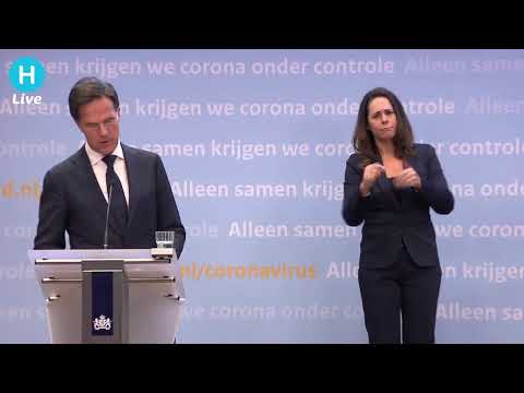 Persconferentie Minister President Mark Rutte & Minister Hugo de Jonge