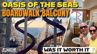 Royal Caribbean’s Oasis of the Seas Boardwalk Balcony Review: Is It Worth It?
