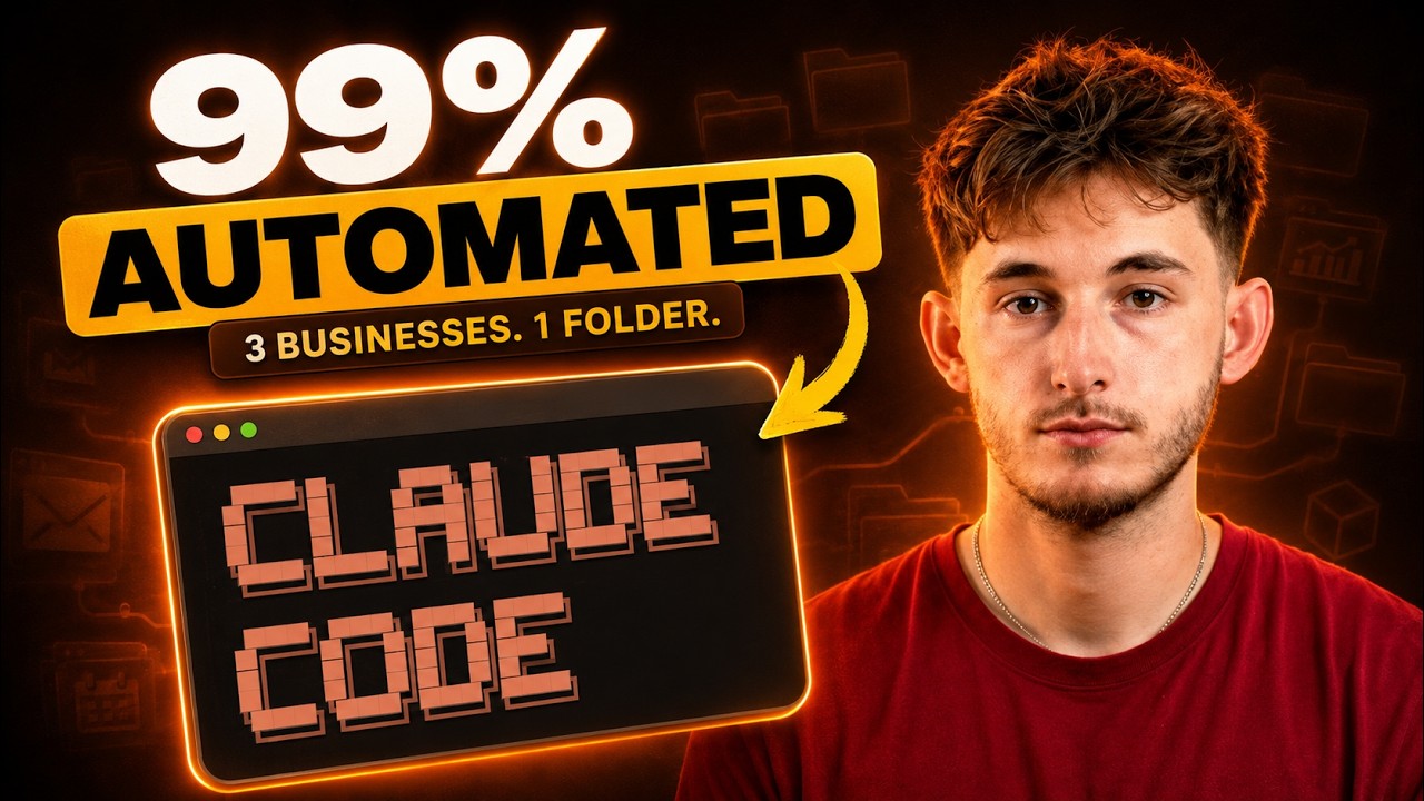 I Automated 99% of My 3 Businesses With Claude Code
