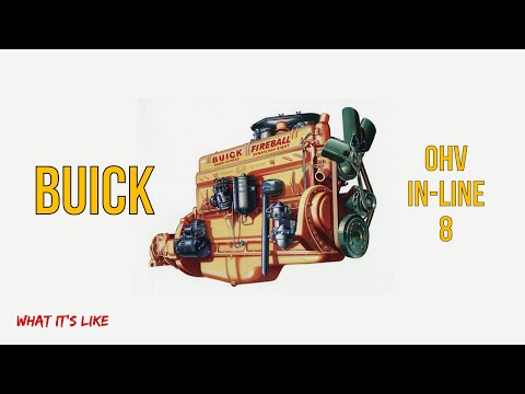 Buick OHV in-line eight engine family