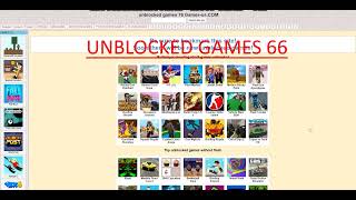 Unblocked Games 66 For School!