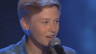 Download lagu Bart sings 'All Of Me' by John Legend - The Voice Kids 2015 - The Blind Auditions mp3