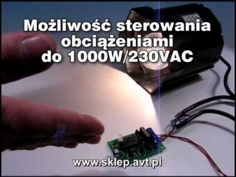 AVT721/2 - KLASKACZ-AKUSTYCZNE ZDALNE STEROWANIE - wersja z przekaźnikiem