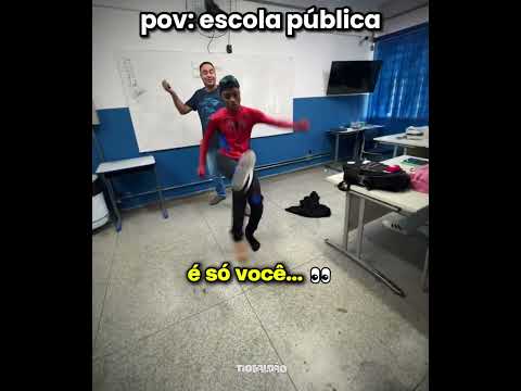 o homem-aranha foi pra aula kkkkk l #humor #engraçado #escola #shorts
