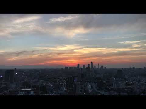 2018.06.24 / Tokyo Japan / Sunset / Time lapse.