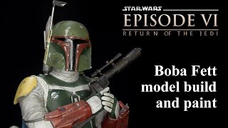 Boba Fett 1/6 scale Screamin Kaiyodo model build