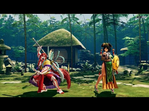 Samurai Shodown - Kyoshiro VS Ruixiang