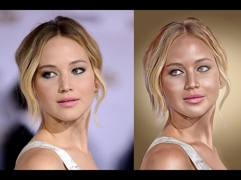 Smudge Painted Look Photo Effects Photoshop Tutorial Processing