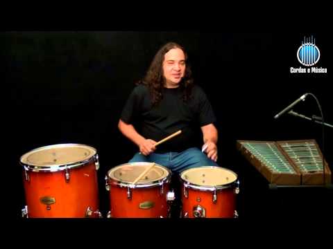 Afinando a sua Bateria com Referência Melódica (parte 1/2) - Cordas e Música - Aul.5/Bat./Mod1