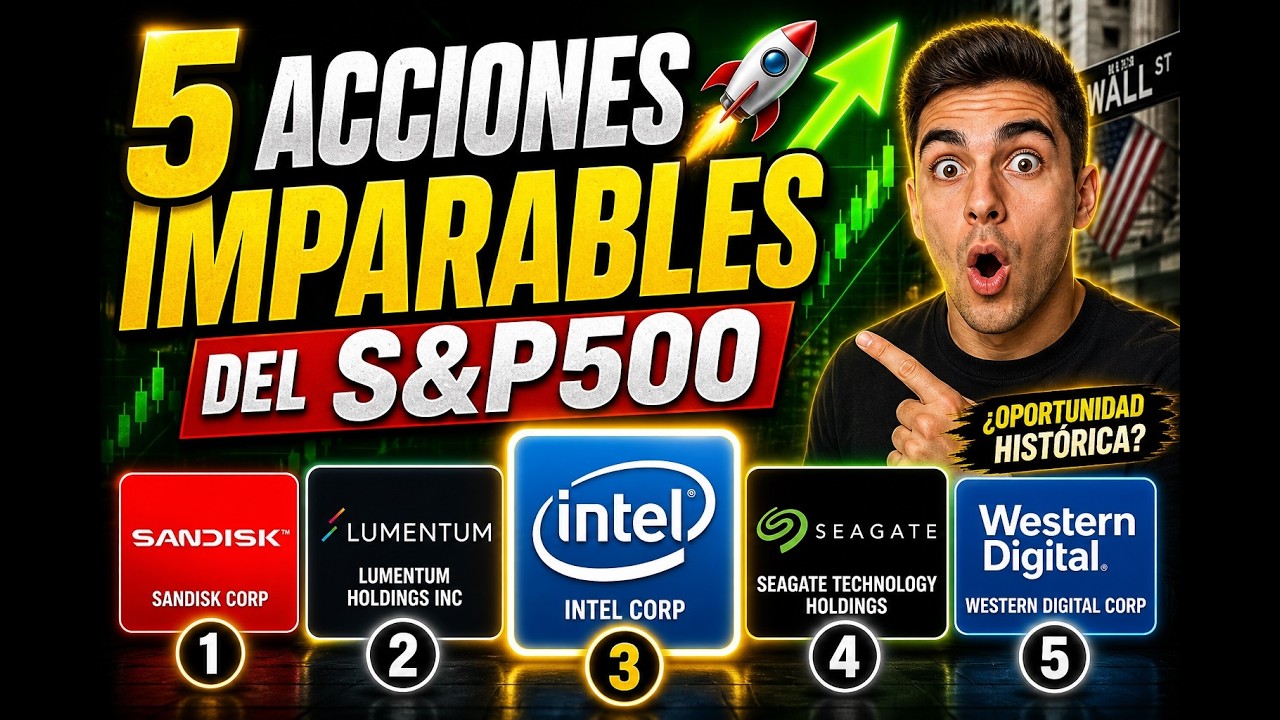 TOP 5 ACCIONES IMPARABLES del S&P500 📈