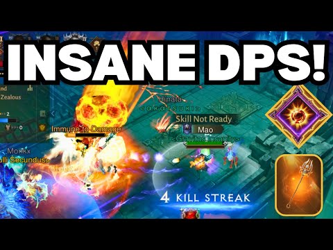 NEW COMBO DESTROYS PVP!! WIZARD META BREAKER Build v3.1 [Diablo Immortal]