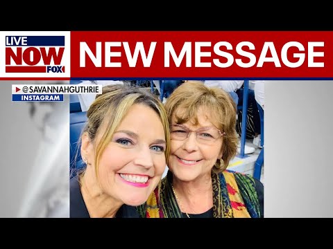 Nancy Guthrie update: Sheriff confirms 'new message'