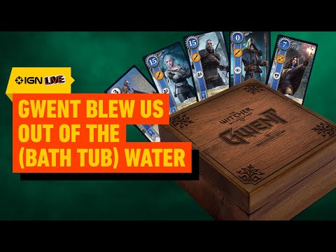 After 10 Years, You Can Finally Play the Gwent Card Game (Deluxe Edition) In Real Life | IGN Live