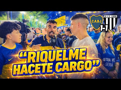 FAN ANGER | BOCA 1 - 1 GIMNASIA (M) | REACTION WITH THE FANS.