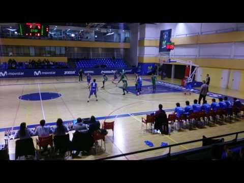 001 Liga EBA 2016-2017. Grupo B. Movistar Estudiantes-Fundación Globalcaja La Roda (57-83).