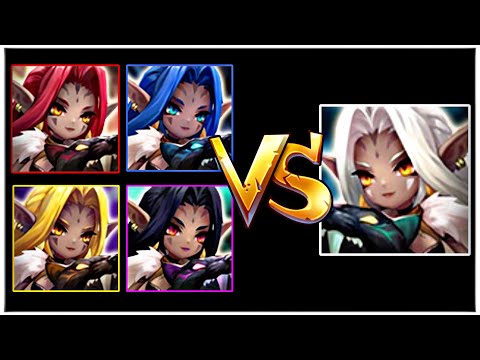 All 5 Beast Riders Were Picked In This RTA Match! - Summoners War