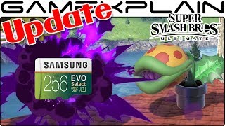 UPDATE: Smash Bros Ultimate's Piranha Plant Corruption Glitch Possibly Caused by Counterfeit SD Card